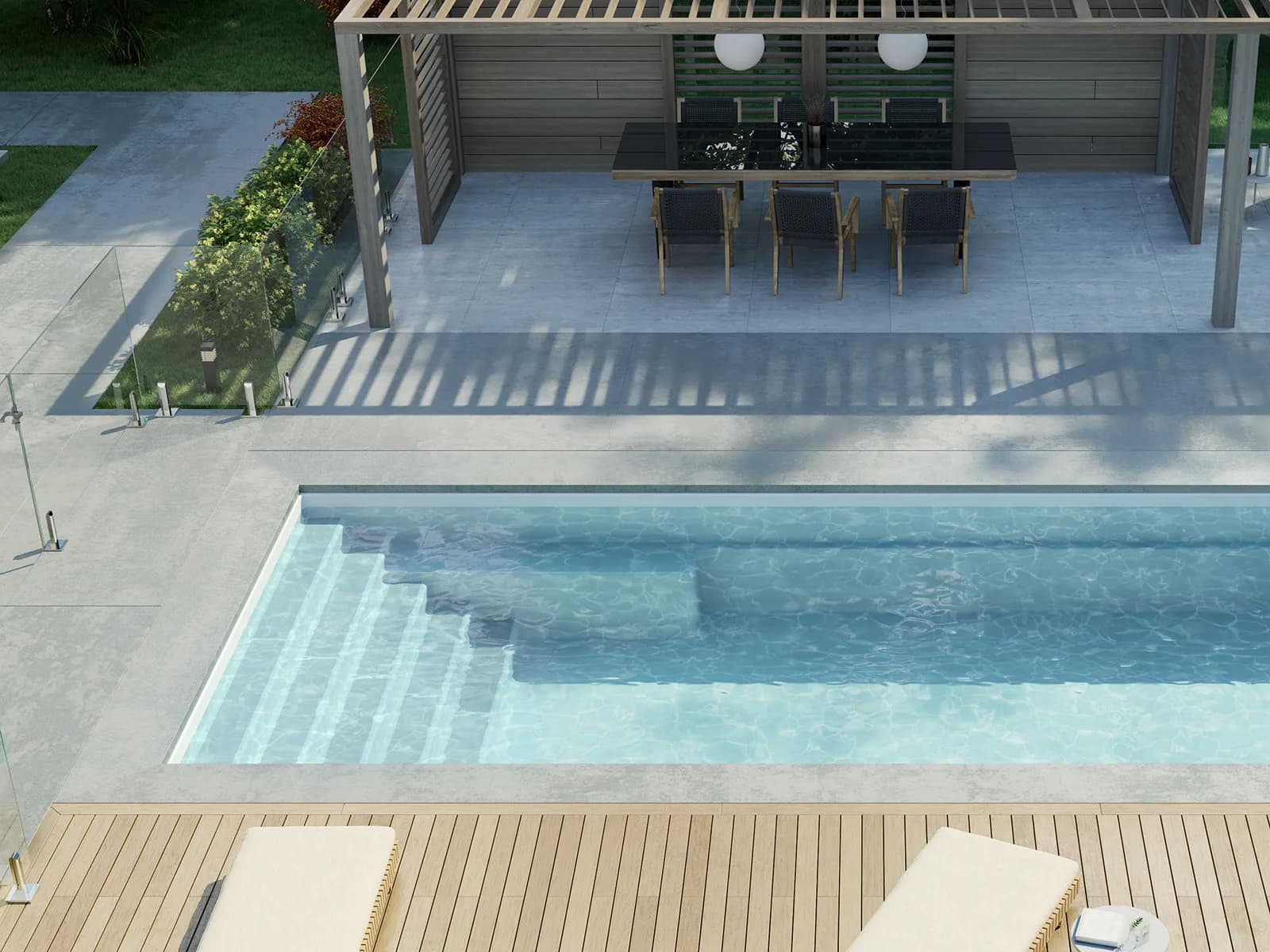 Piscine Mova 12' × 20'